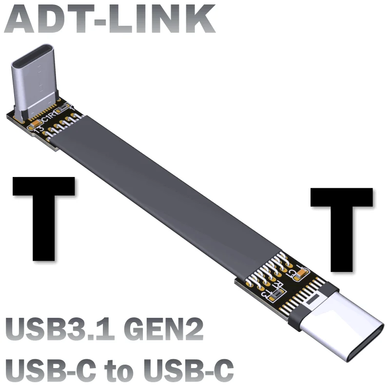 FPV  USB 3.1 CŸ 90  , FPC  ÷ USB CŸ ̺, - 3A Gen2x1 10G.bps, 5cm-300cm